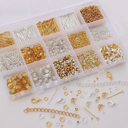 DIY Spacer&Accessories Kit - 15-compartment bead box