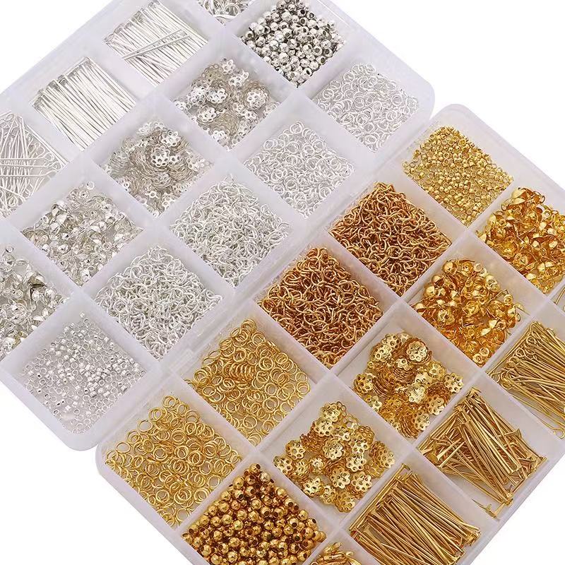 DIY Spacer&Accessories Kit - 15-compartment bead box