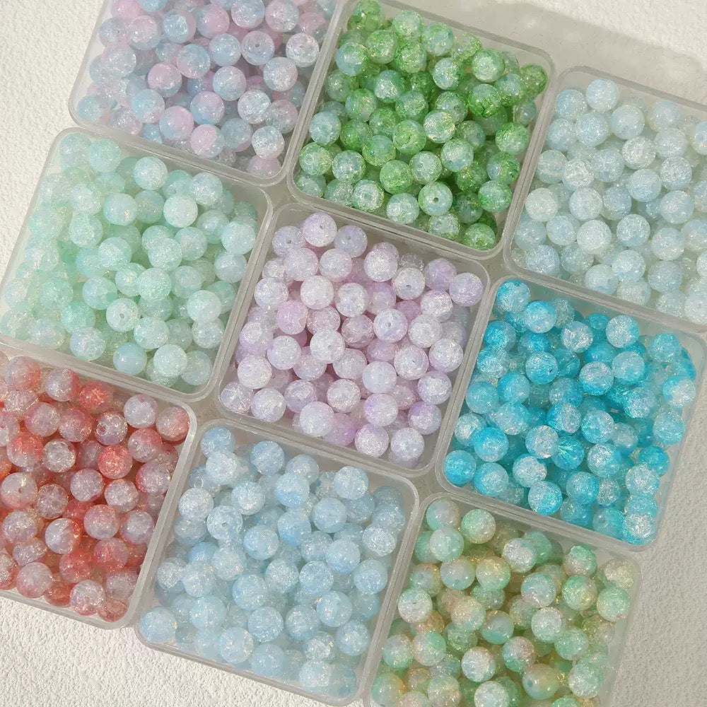 Glass Beads Lucky Bags - Open in live
