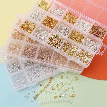 DIY Spacer&Accessories Kit - 15-compartment bead box